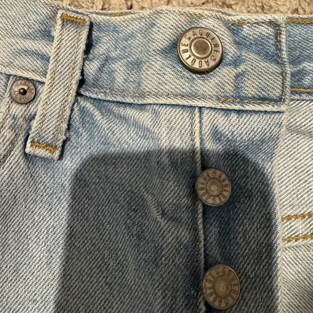 Agolde Riley Low Rise Denim Jeans - Picture 3 of 7